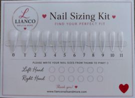 Tip Maat Set 7 - Long Stiletto