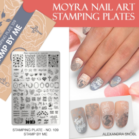 Moyra Stamping Plate 109 - Stamp By Me