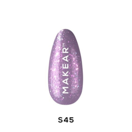 MAKEAR Gelpolish S45 Hugo Rose / Starmani 8ml