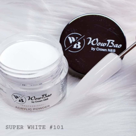 101 Super White WowBao Acrylic Powder 56g