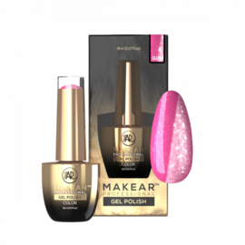 MAKEAR Gelpolish 926 Shot Pink / Moonlight Disco 8ml