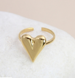 Hartvormige Ring
