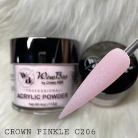 C206 Crown Pinkle WowBao Acrylic Powder 56g
