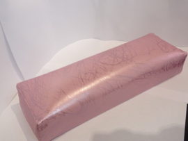 Armsteun roze leder met marmer design