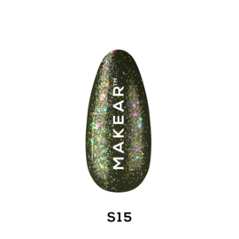 MAKEAR Gelpolish S15  Glitterin / House of Magic 8ml