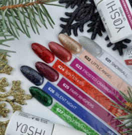Yoshi Gelpolish Holly Holiday Collection 7 x 6ml - TPO Free