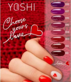 Yoshi Gelpolish Love Collection 8 x 6ml  - TPO Free