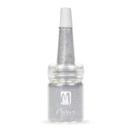 Moyra Glitter in Flesje 13 - Light Silver