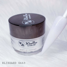 G663 Blizzard WowBao Acrylic Powder - 28g