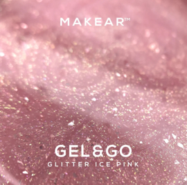 MAKEAR Gel & Go GG21 Glitter Ice Pink 15ml