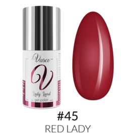 Vasco Gel Polish 045 Red Lady  6ml - Lady Land