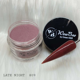 809 Late Night WowBao Acrylic Glitter Powder - 28g