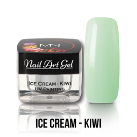 UV Painting Nail Art Gel - Ice Cream - Kiwi 4g