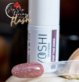 Yoshi Gelpolish Sip Sip Hooray - Pop The Cork 6ml - 141 - Reflective - HEMA & TPO Free