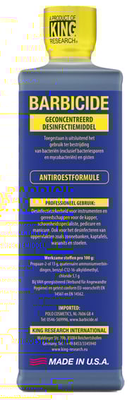 Barbicide Desinfectie Concentraat 480 ml
