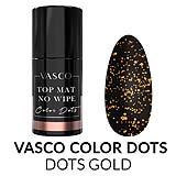 Vasco No Wipe Matte Top Dots Gold 7ml