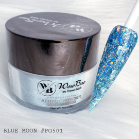 PG501 Blue Moon WowBao Acrylic Powder - 28g