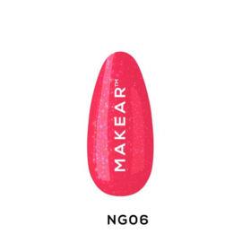 MAKEAR Gelpolish NG06 Cuba / Neon Glitter 8ml