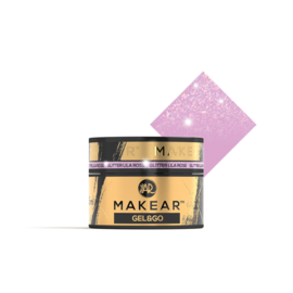 MAKEAR Gel & Go GG24 Glitter Lila Rose 15ml