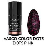 Vasco No Wipe Matte Top Dots Pink  7ml