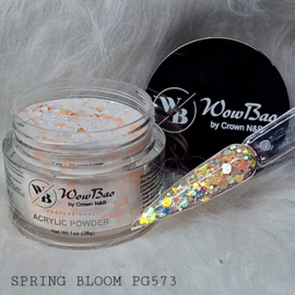 PG573 Spring Bloom  WowBao Acrylic Glitter Powder - 28g