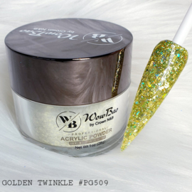 PG509 Golden Twinkle WowBao Acrylic Powder - 28g