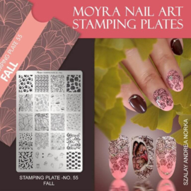 Moyra Stamping Plate 55 - Fall