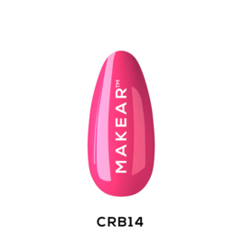 MAKEAR Color Rubber Base  -  CRB14 Pop Pink 8ml