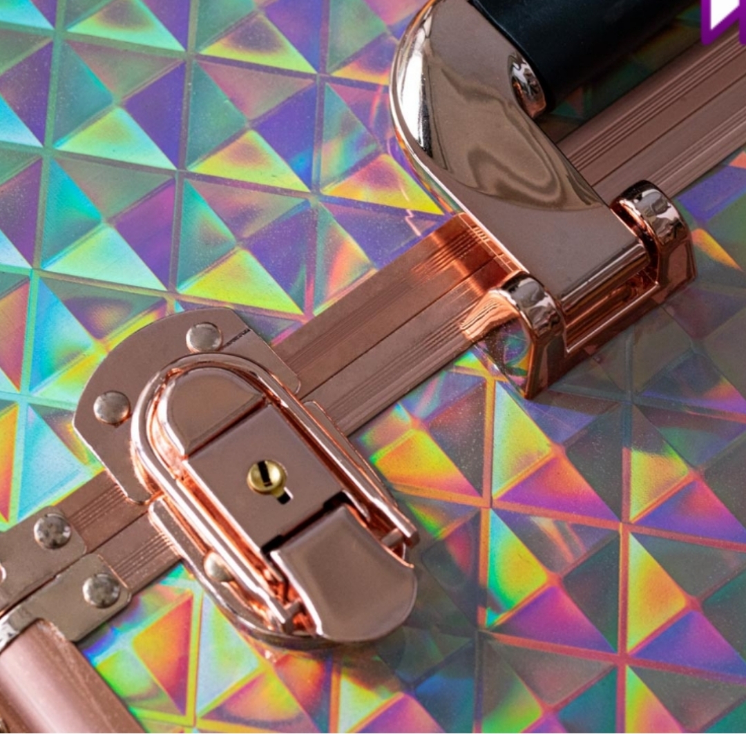 Koffer Holo Rose Gold
