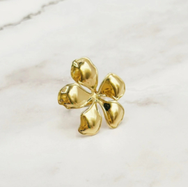 Ring Met Grote Bloem