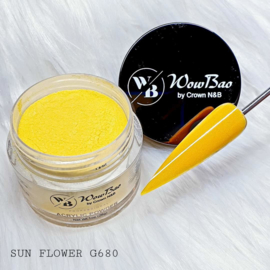 G680 Sun Flower WowBao Acrylic Powder - 28g
