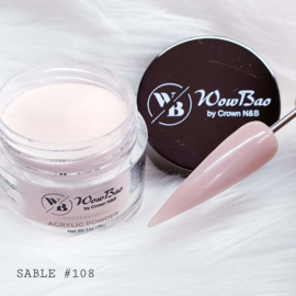 108 Sable WowBao Acrylic Powder 28g