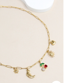 Ketting Met Diverse Bedels