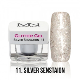Glitter Gel 11 - Silver Sensation