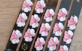 Lianco 3D Acryl Bloem Roze/wit - nr. 31