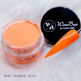 145 WOW Orange WowBao Acrylic Powder - 28g