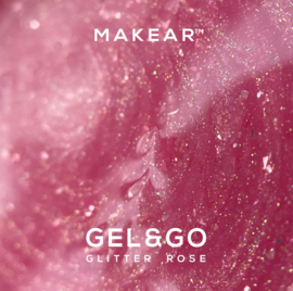 MAKEAR Gel & Go GG23 Glitter Rose 15ml