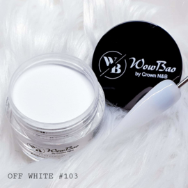 103 Off White WowBao Acrylic Powder 28g