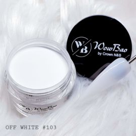 103 Off White WowBao Acrylic Powder 56g