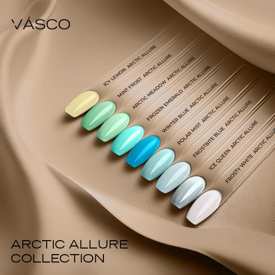 Vasco Gelpolish Arctic Allure TPO Free Frosty White nr. 01 Vasco 7 ml