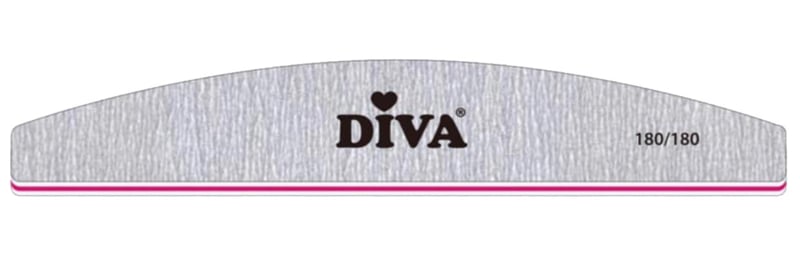 Pak 50 Diva Zebra Vijlen Half Moon 180/180