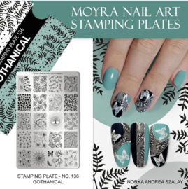 Moyra Stamping Plate 136 - Gothanical