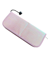 Opberg Etui Penselen Roze Met Mermaid Glans