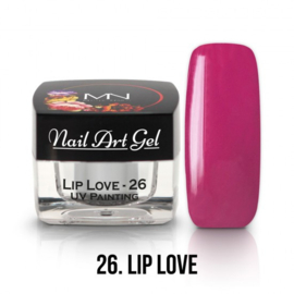 UV Painting Nail Art Gel  - 26 - Lip Love 4g