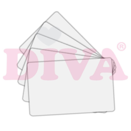 Show Cards PVC wit 25 stuks