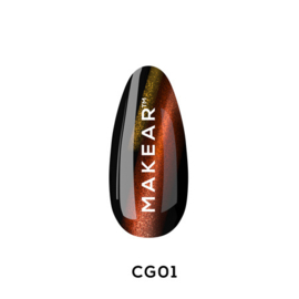 MAKEAR Gelpolish GC01 / Galaxy Cat Eye 8ml