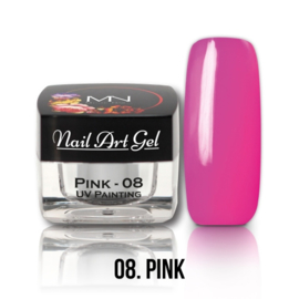 UV Painting Nail Art Gel - 08 - Pink 4g