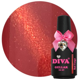 Diva Gellak Cat Eye Red Tango 15 ml
