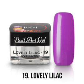 UV Painting Nail Art Gel  - 19 - Lovely Lilac 4g