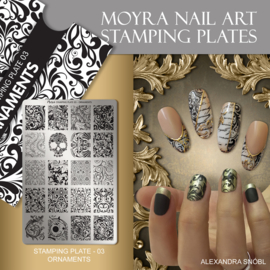 Moyra Stamping Plates